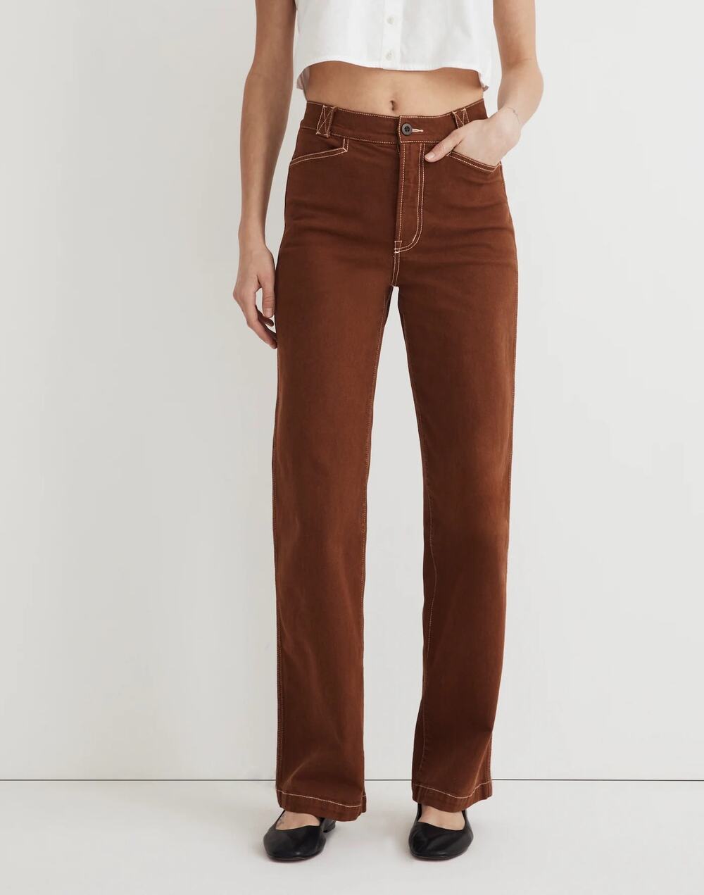 Madewell Emmett Wide-Leg Pant